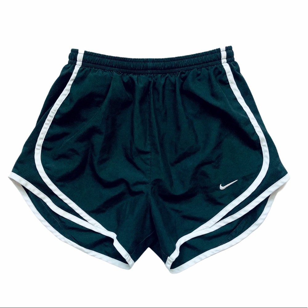 Nike Dri-Fit Black and White Running Shorts